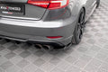 Splitters laterales traseros V.1 Audi S3 Sportback 8V Facelift