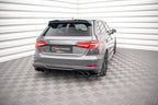 Splitters laterales traseros V.1 Audi S3 Sportback 8V Facelift