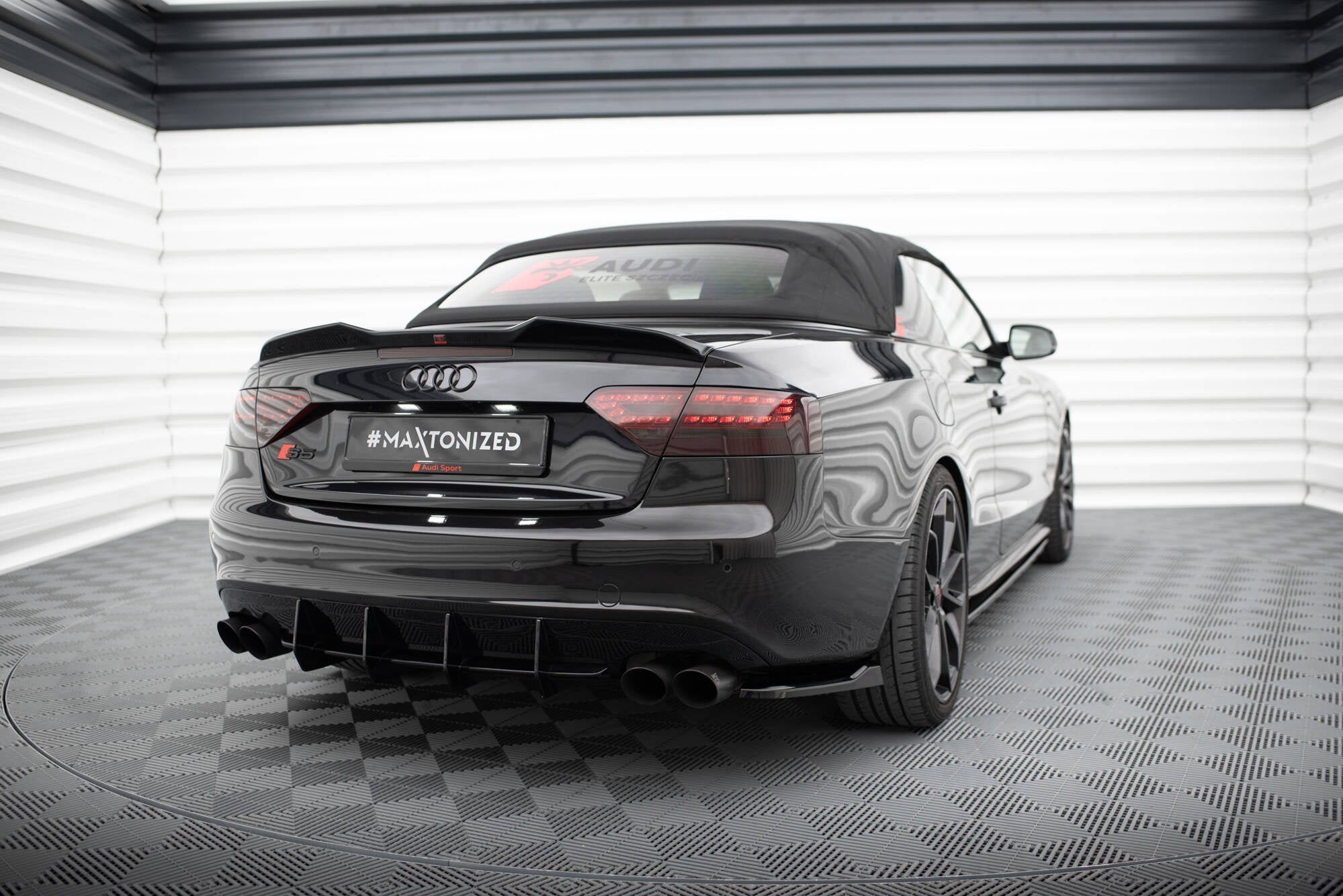 Splitters laterales traseros V.1 Audi S5 / A5 S-Line Coupé / Cabrio 8T