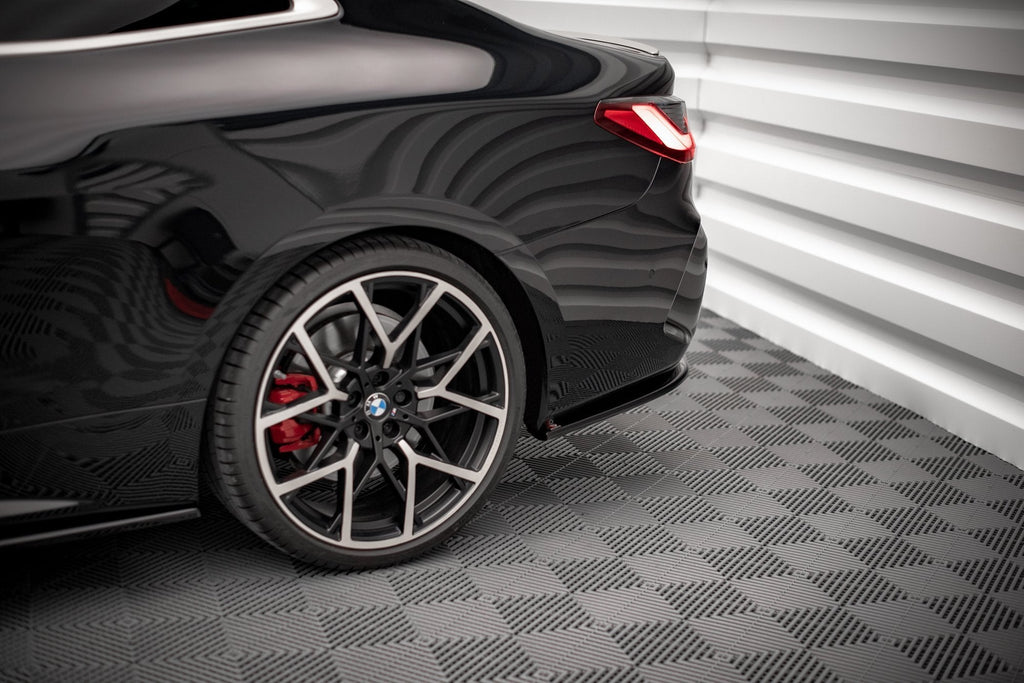 Splitters laterales traseros V.1 BMW Serie 4 M-Pack G22 / G23 / G22 Facelift / G23 Facelift