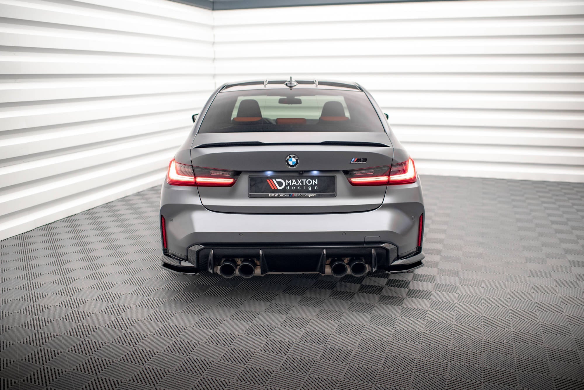 Splitters laterales traseros V.1 BMW M3 Berlina / Sedán / Touring G80 / G81