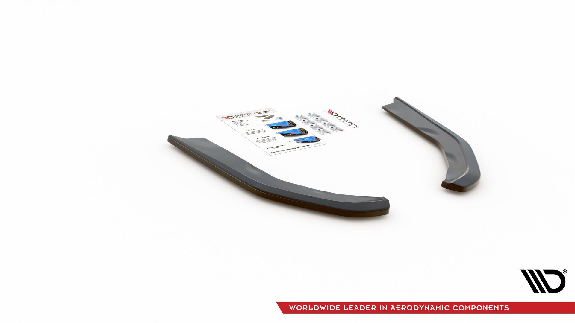 Splitters laterales traseros V.1 BMW M3 Berlina / Sedán / Touring G80 / G81