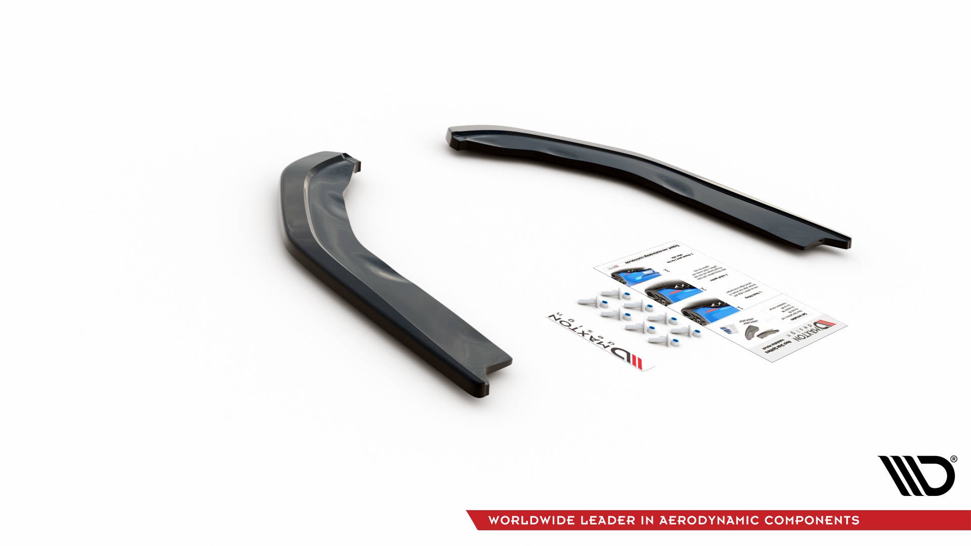 Splitters laterales traseros V.1 BMW M3 Berlina / Sedán / Touring G80 / G81
