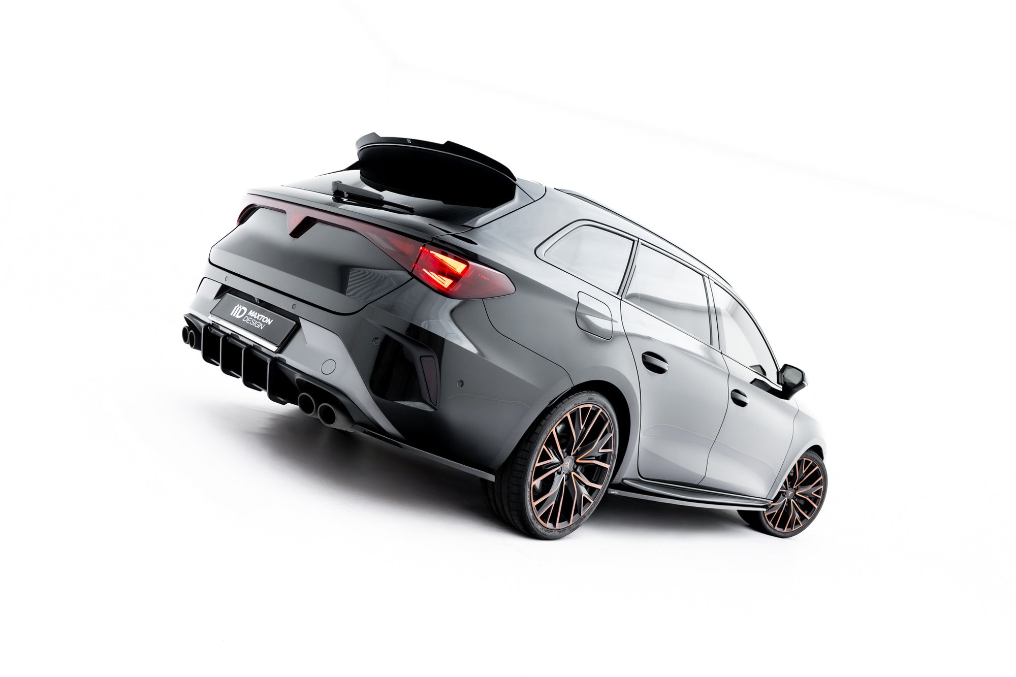 Splitters laterales traseros V.1 Cupra León ST Mk1 Facelift