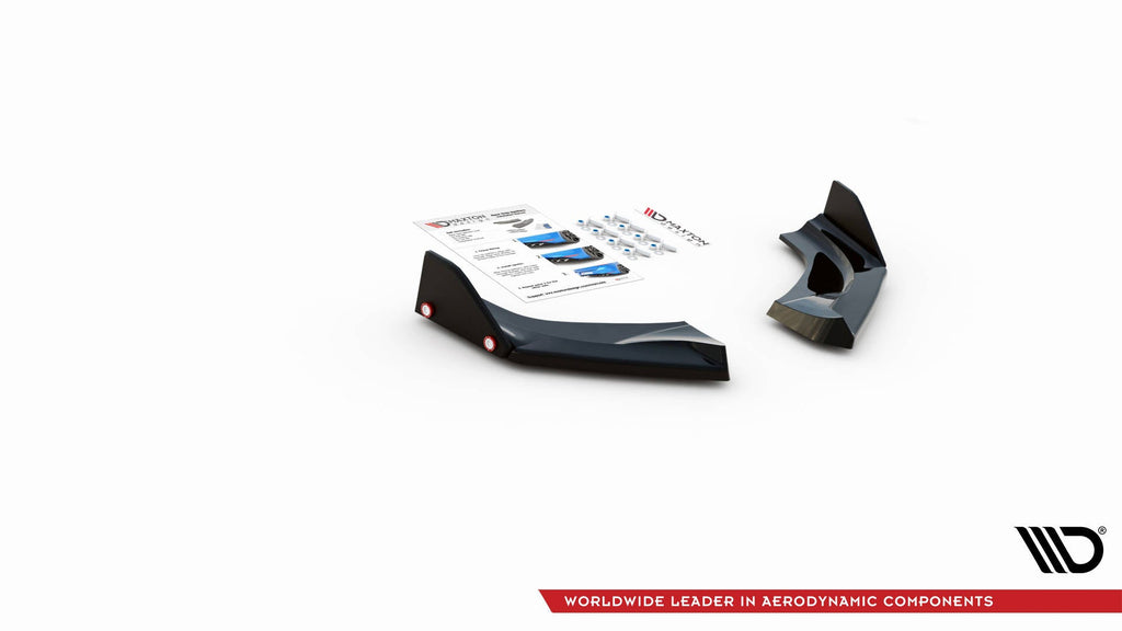 Splitters laterales traseros V.1 + Flaps Hyundai I30 N Hatchback Mk3 Facelift
