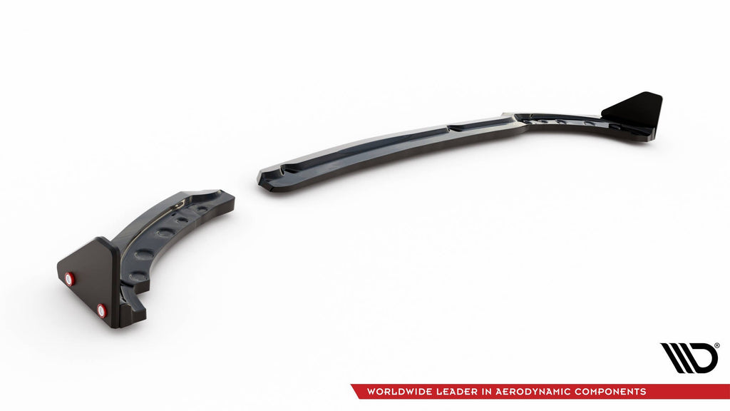 Splitters laterales traseros V.1 + Flaps Peugeot 208 GT Mk2