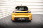 Splitters laterales traseros V.1 + Flaps Peugeot 208 GT Mk2