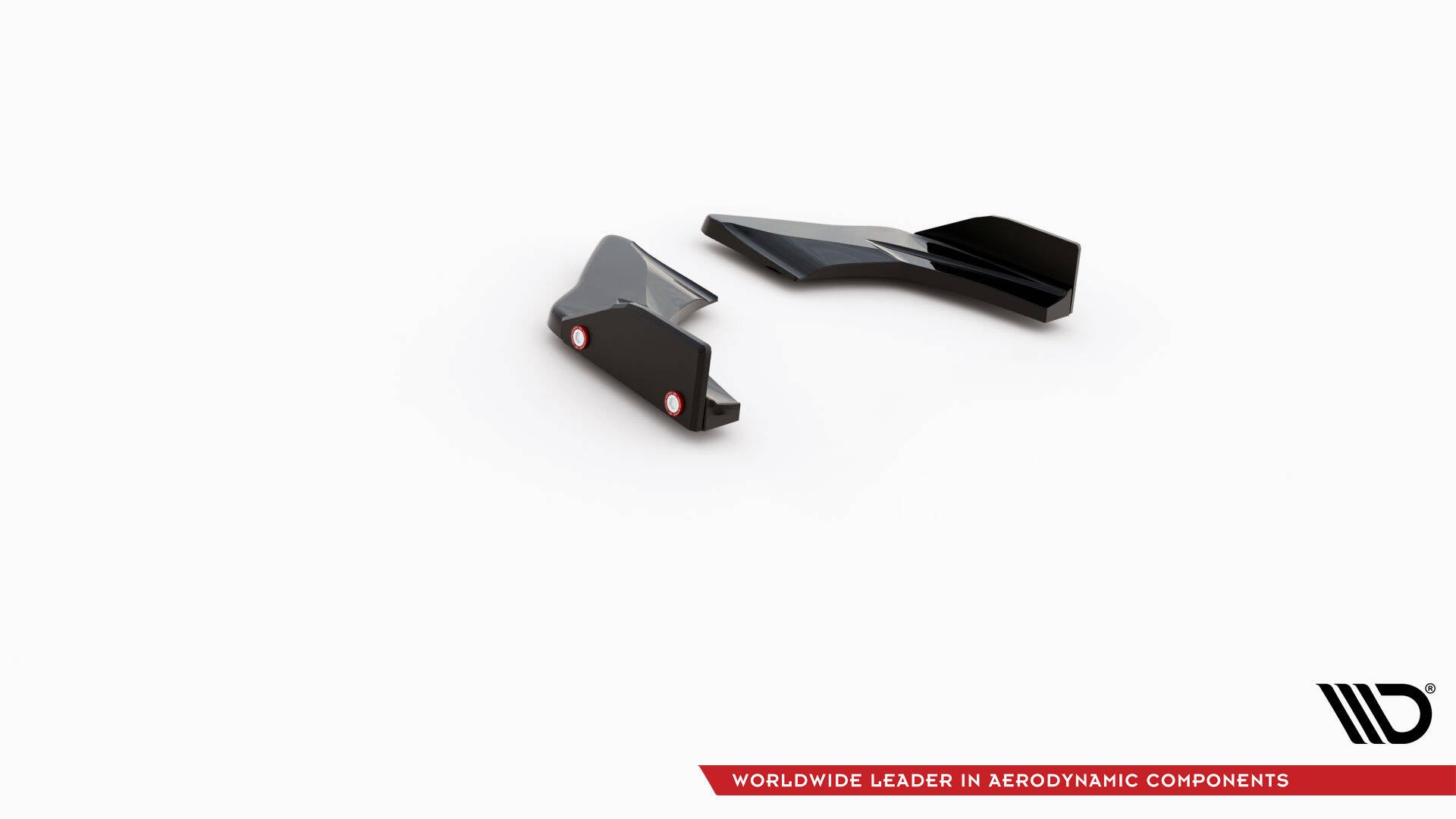 Splitters laterales traseros V.1 + Flaps Volkswagen Golf GTI Clubsport Mk8 Facelift