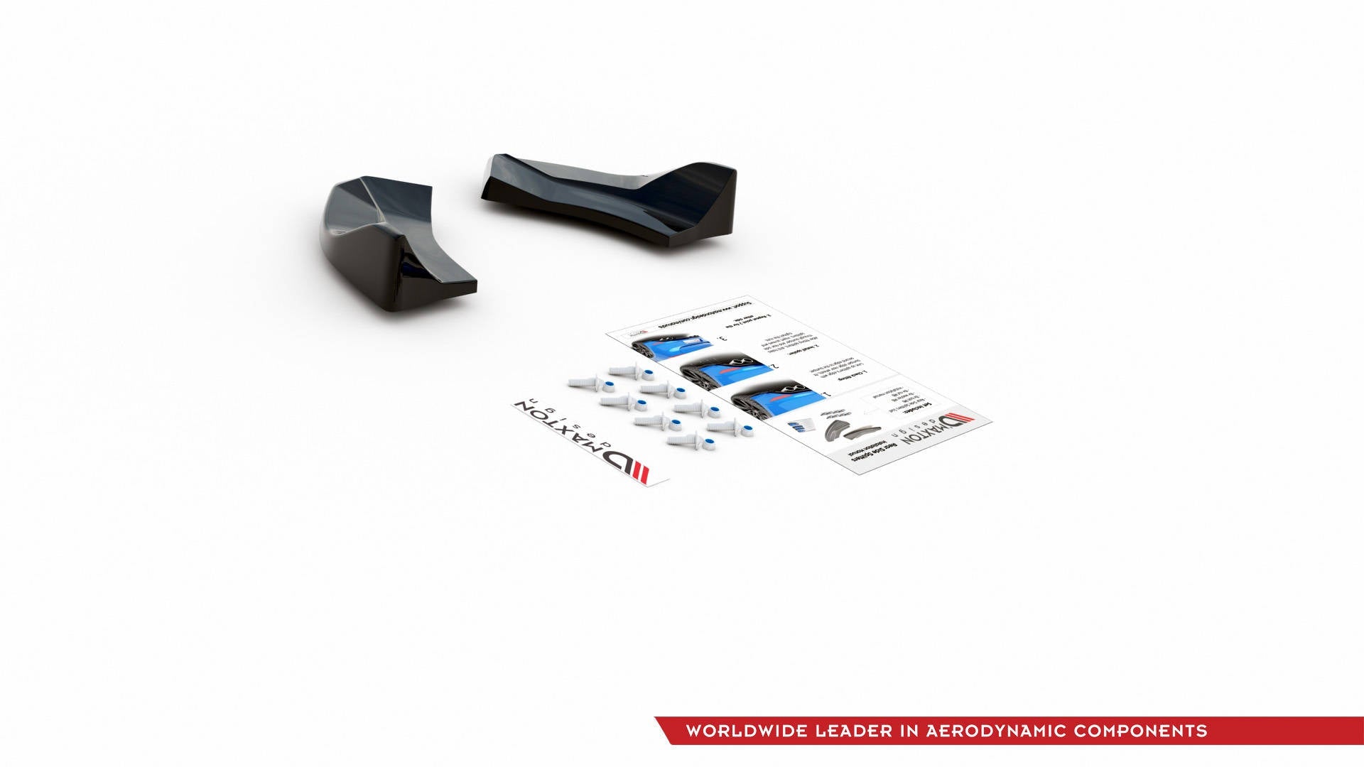 Splitters laterales traseros V.1 Ford Fiesta ST Mk8