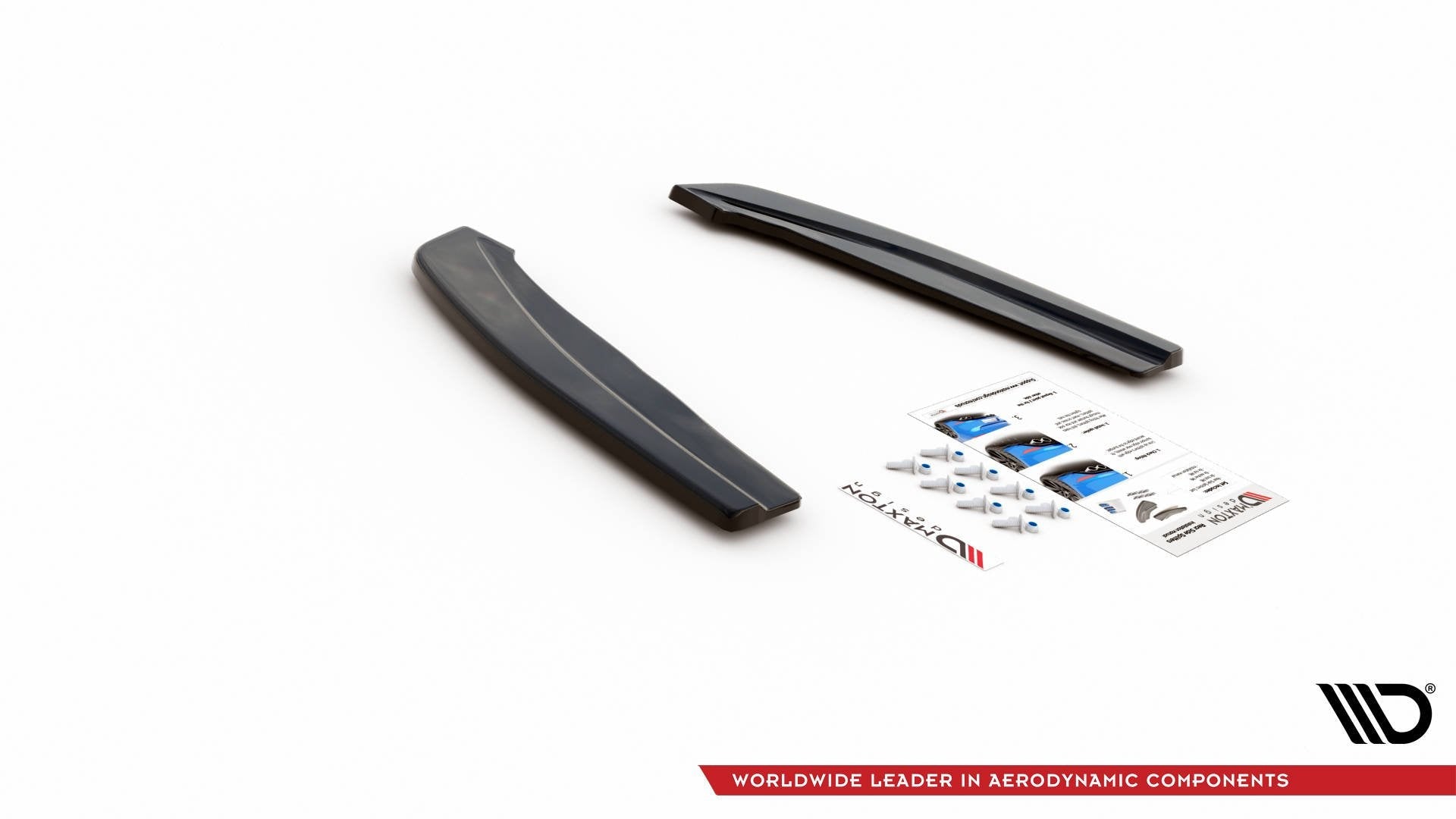 Splitters laterales traseros V.1 Ford Focus ST-Line Familiar Mk4