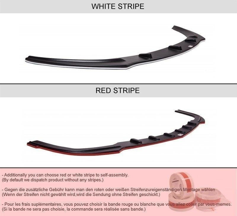 Splitters laterales traseros V.1 Ford Focus ST Mk2 Facelift