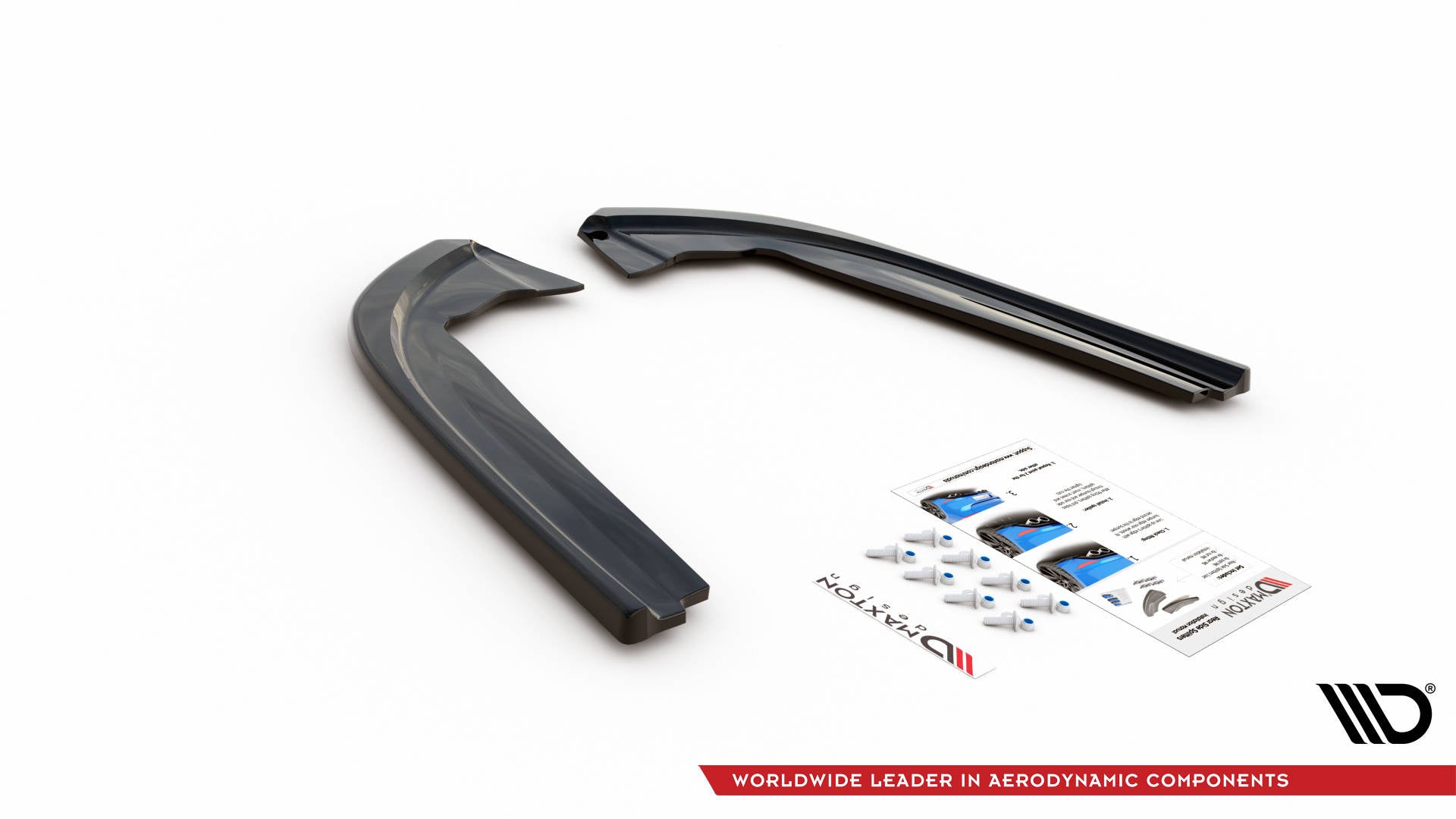 Splitters laterales traseros V.1 Ford Mondeo ST-Line Mk5 Facelift