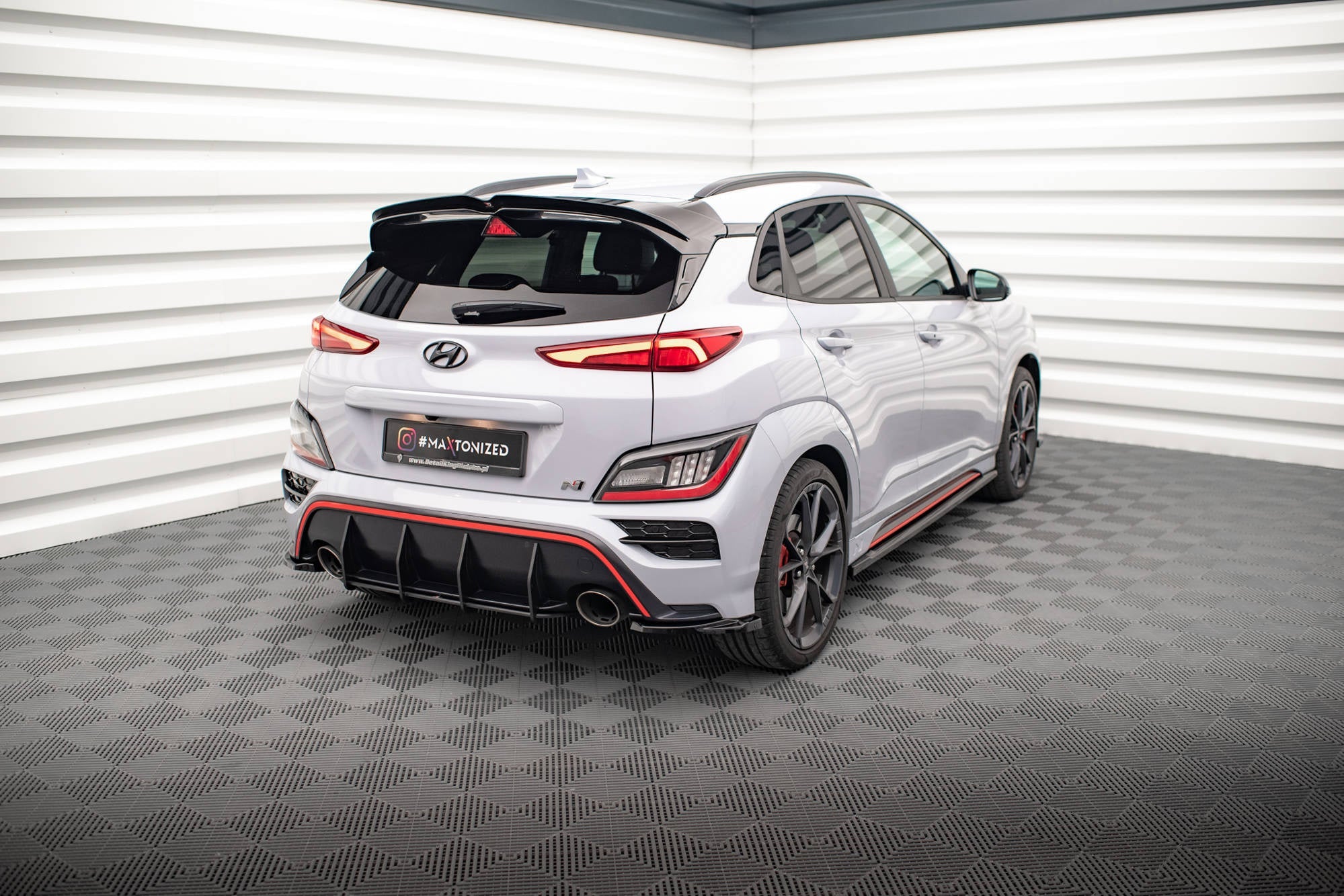 Splitters laterales traseros V.1 Hyundai Kona Mk1