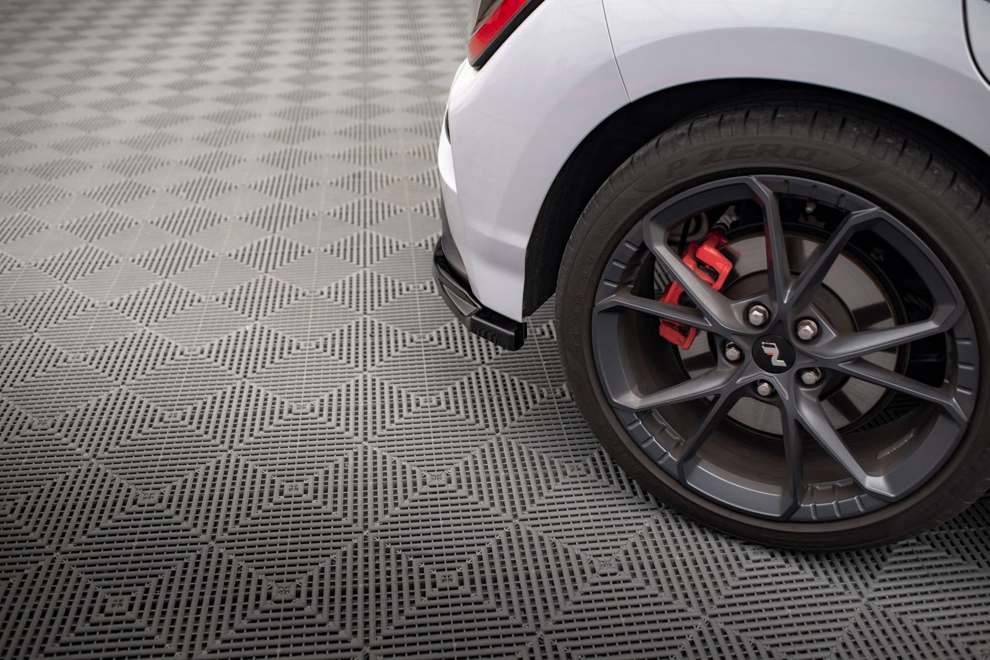 Splitters laterales traseros V.1 Hyundai Kona Mk1