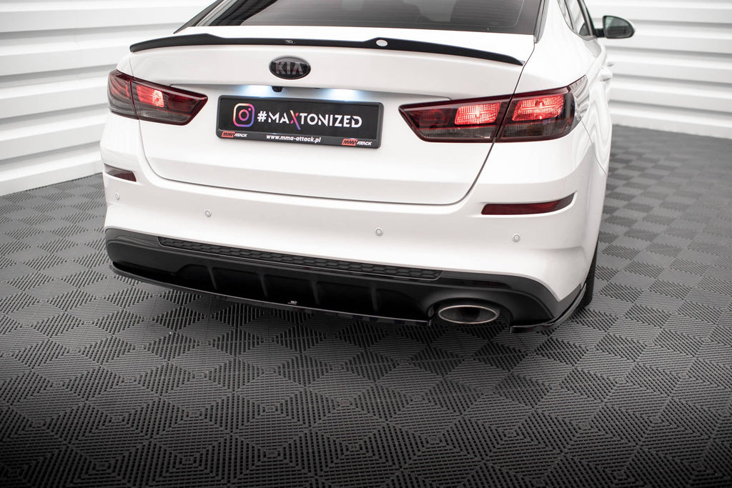 Splitters laterales traseros V.1 Kia Optima Mk4 Facelift