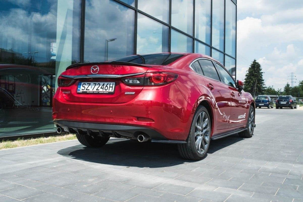 Splitters laterales traseros V.1 Mazda 6 GJ (Mk3) Facelift