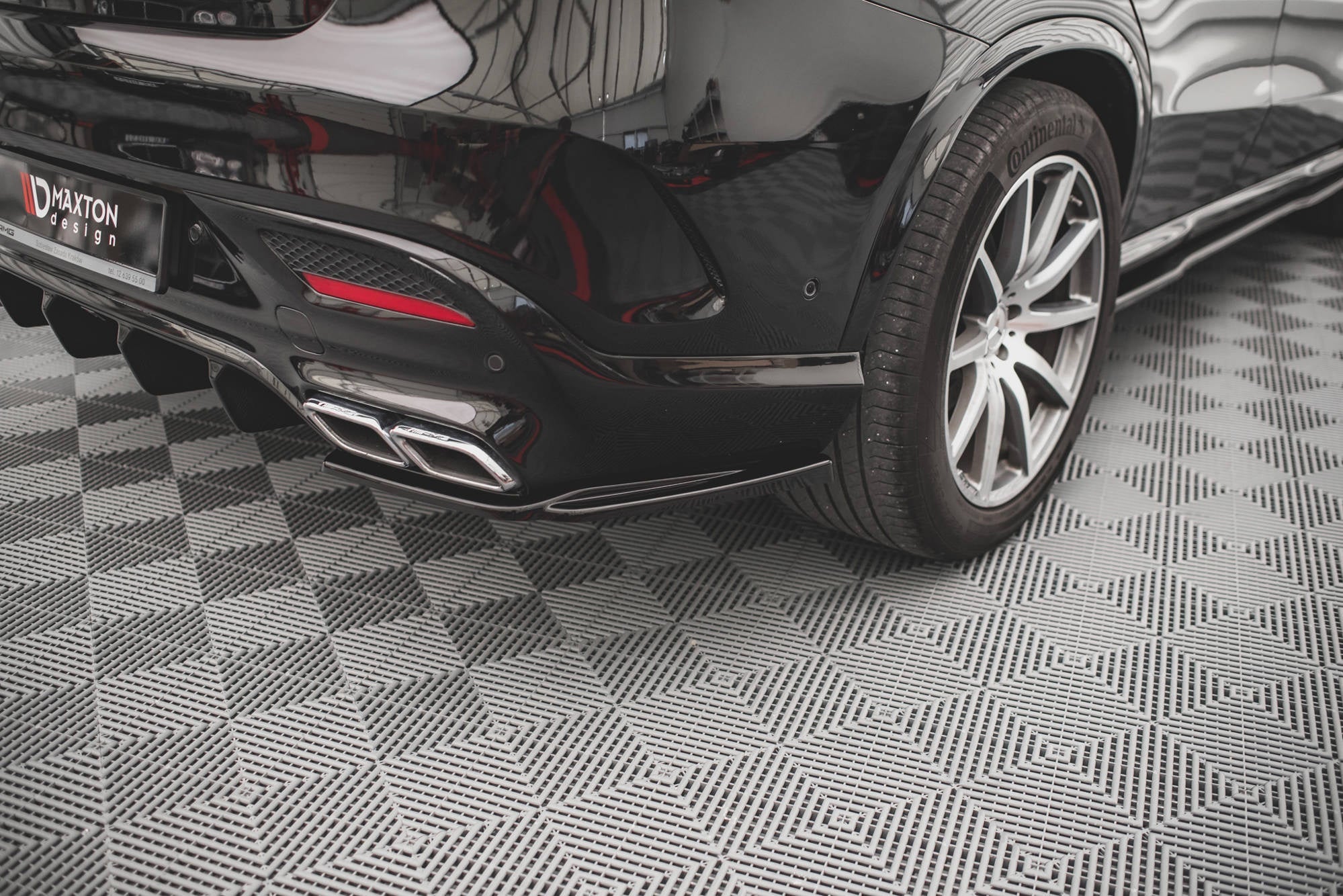 Splitters laterales traseros V.1 Mercedes-Benz GLE Coupé 63 AMG C292