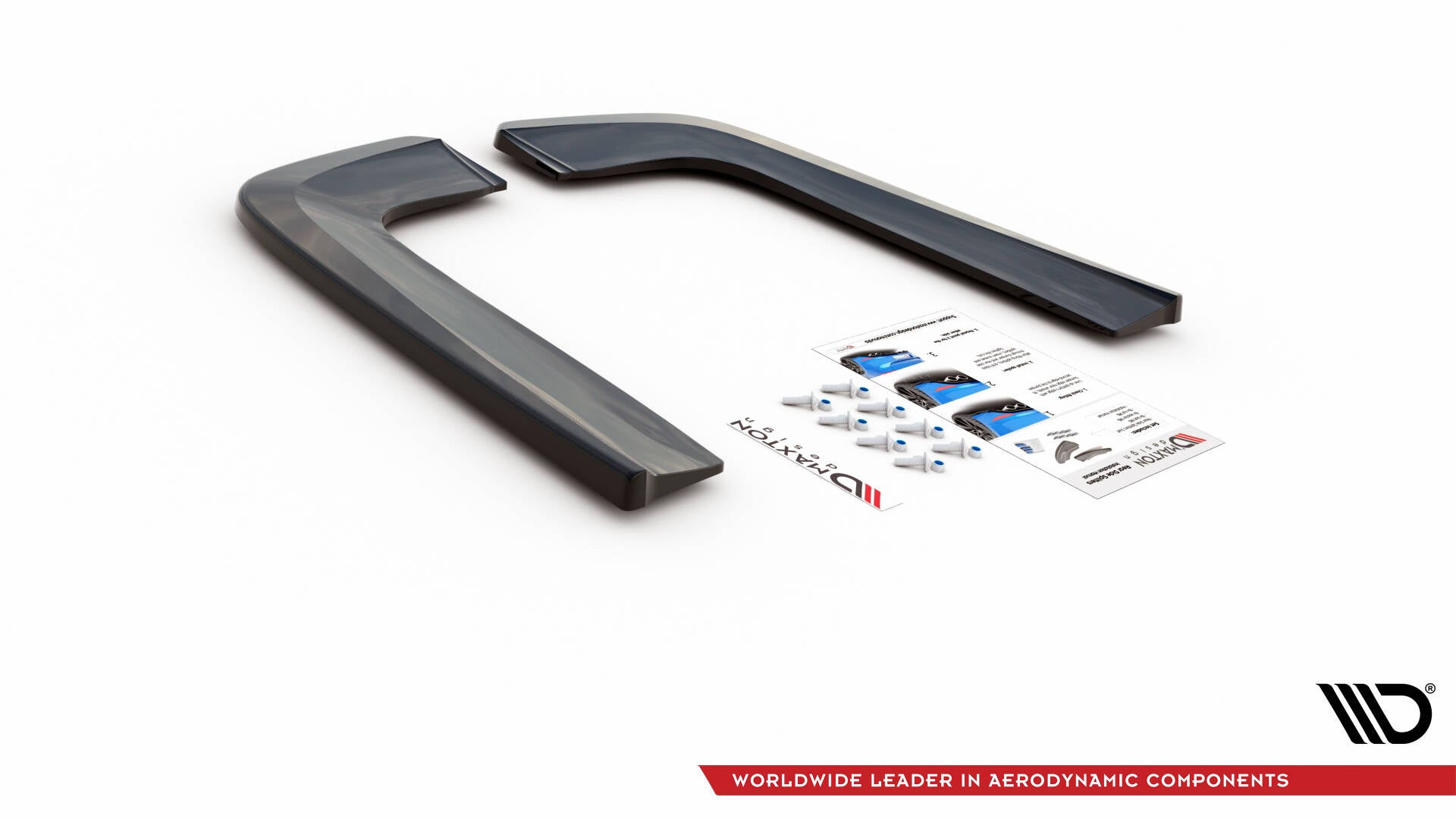 Splitters laterales traseros V.1 Mercedes-Benz Clase V AMG-Line W447 Facelift