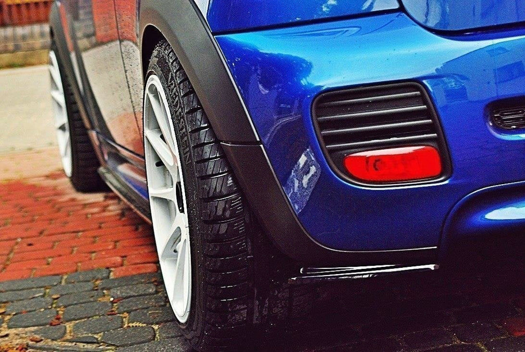Splitters laterales traseros V.1 Mini Cooper R56 JCW