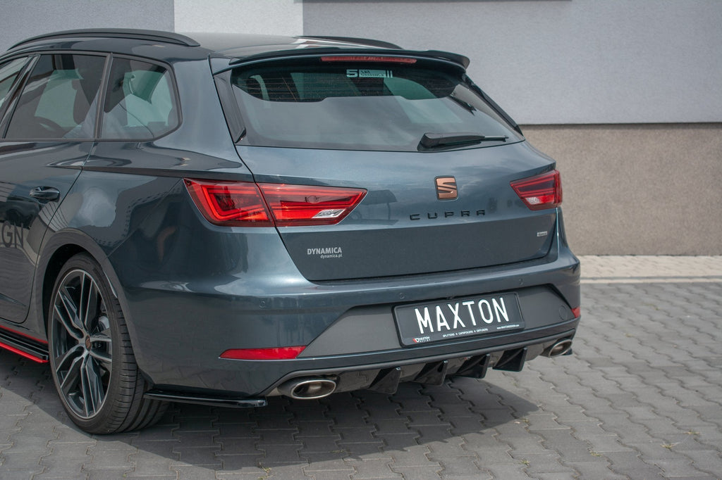 Splitters laterales traseros V.1 Seat Leon Cupra Mk3 Facelift Sportstourer