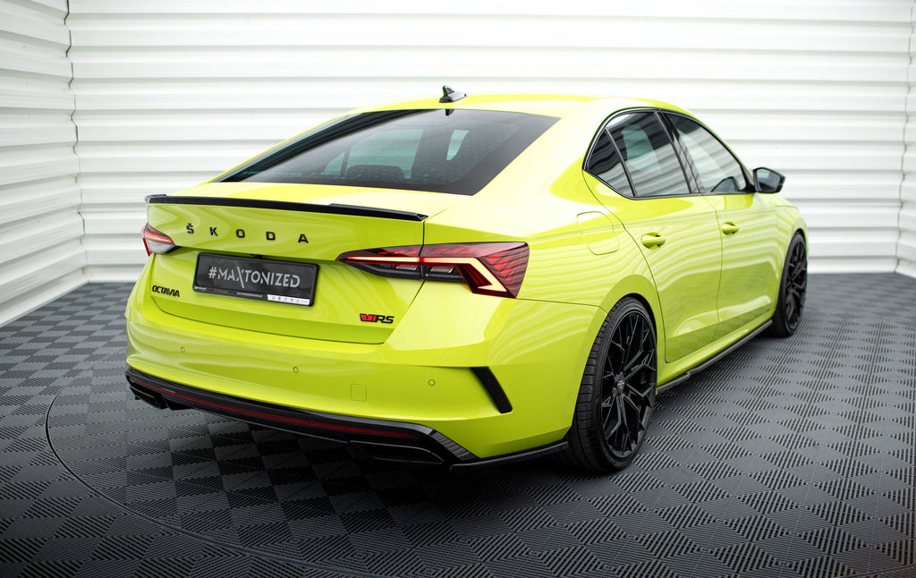 Splitters laterales traseros V.1 Skoda Octavia RS Mk4