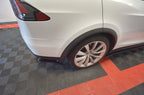 Rear Side Splitters V.1 Tesla Model X Mk1
