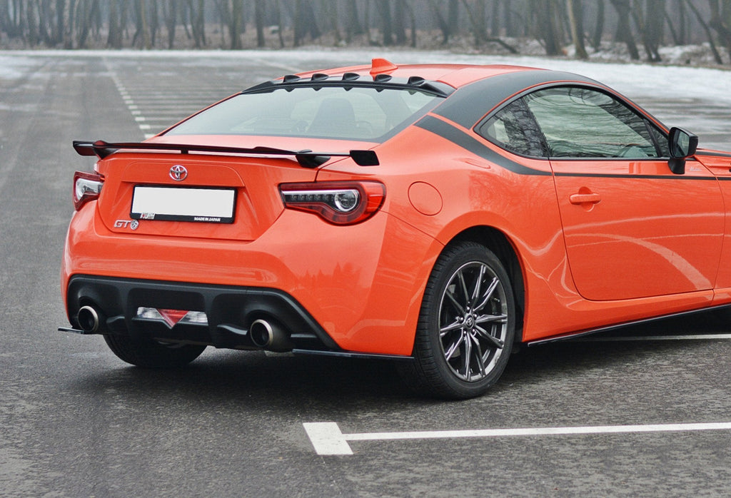 Rear Side Splitters V.1 Toyota GT86 Mk1 Facelift
