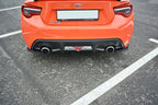 Rear Side Splitters V.1 Toyota GT86 Mk1 Facelift