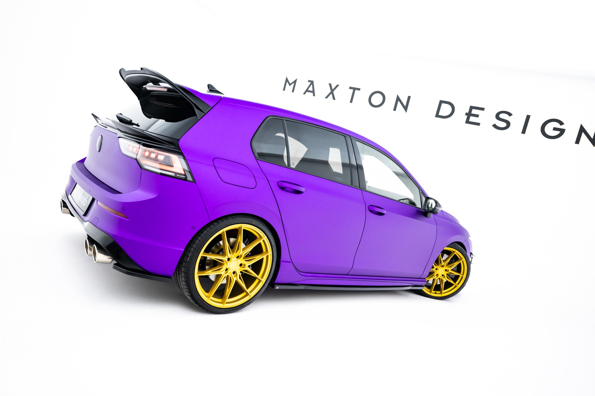 Splitters laterales traseros V.1 Volkswagen Golf R Hatchback Mk8 Facelift