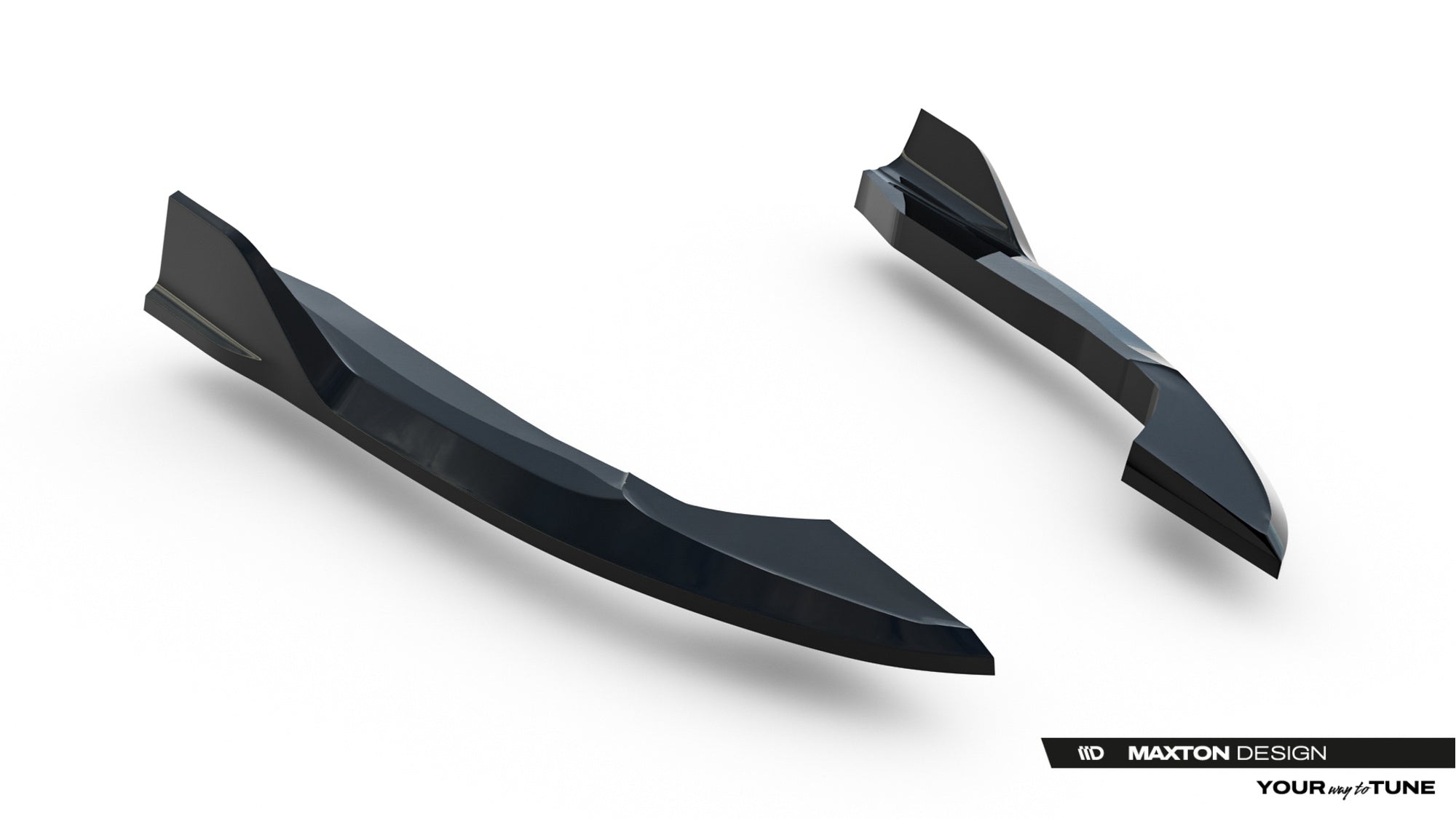 Splitters laterales traseros V.1 Volkswagen Golf R Variant Mk8 / Mk8 Facelift