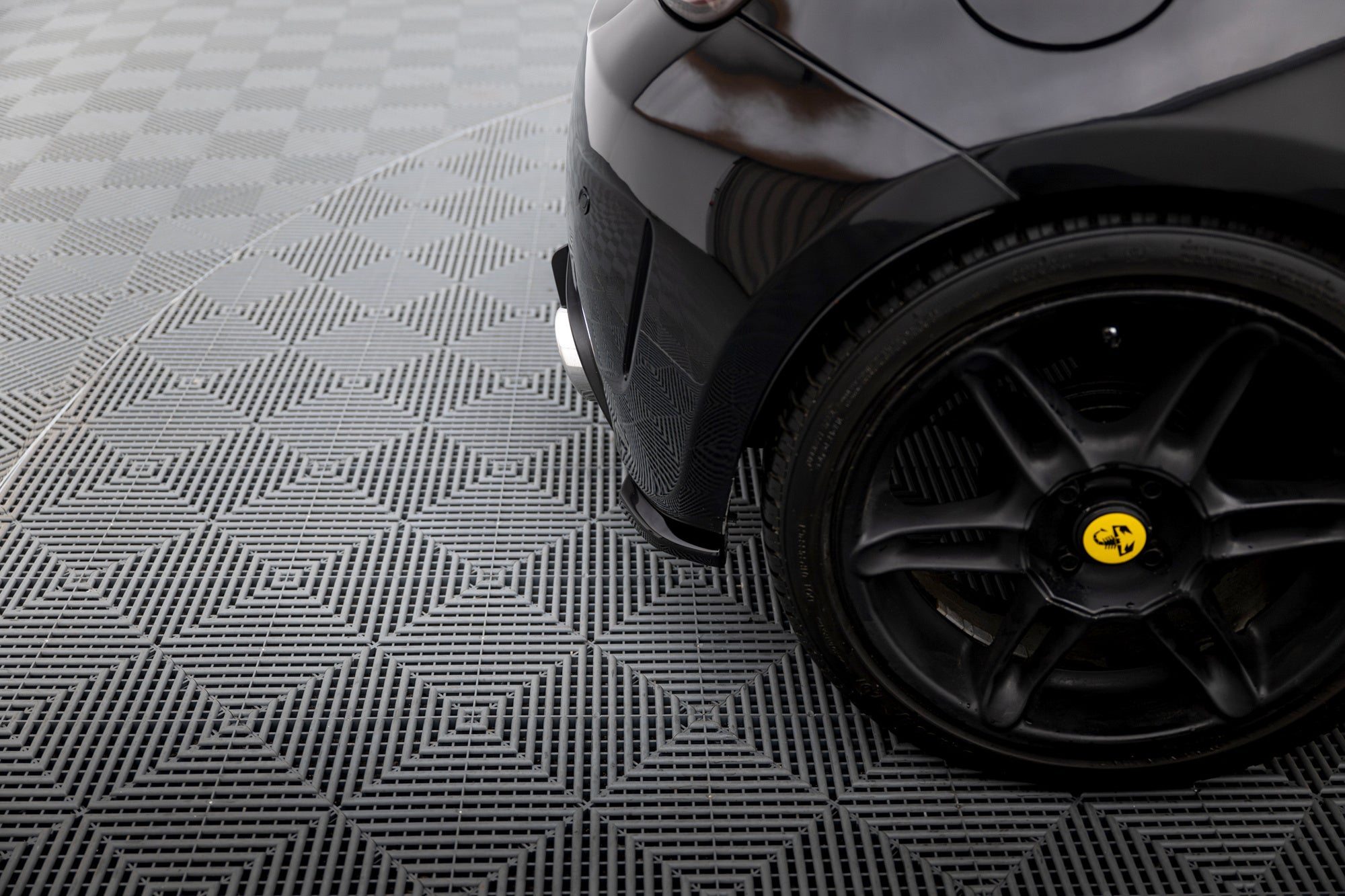 Splitters laterales traseros V.2 Abarth 500 Mk1