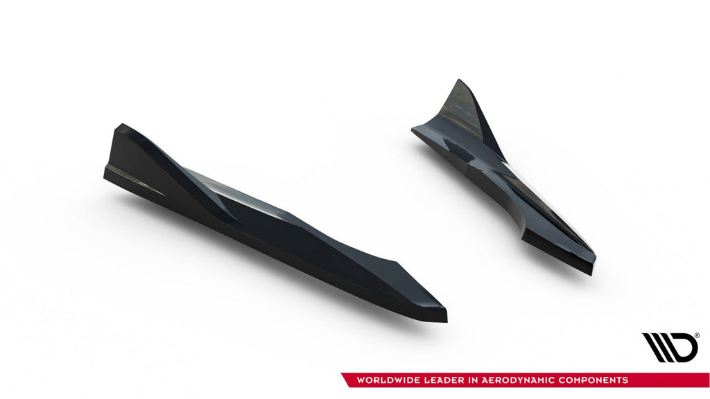Splitters laterales traseros V.2 Audi A3 Berlina / Sedán 8V Facelift