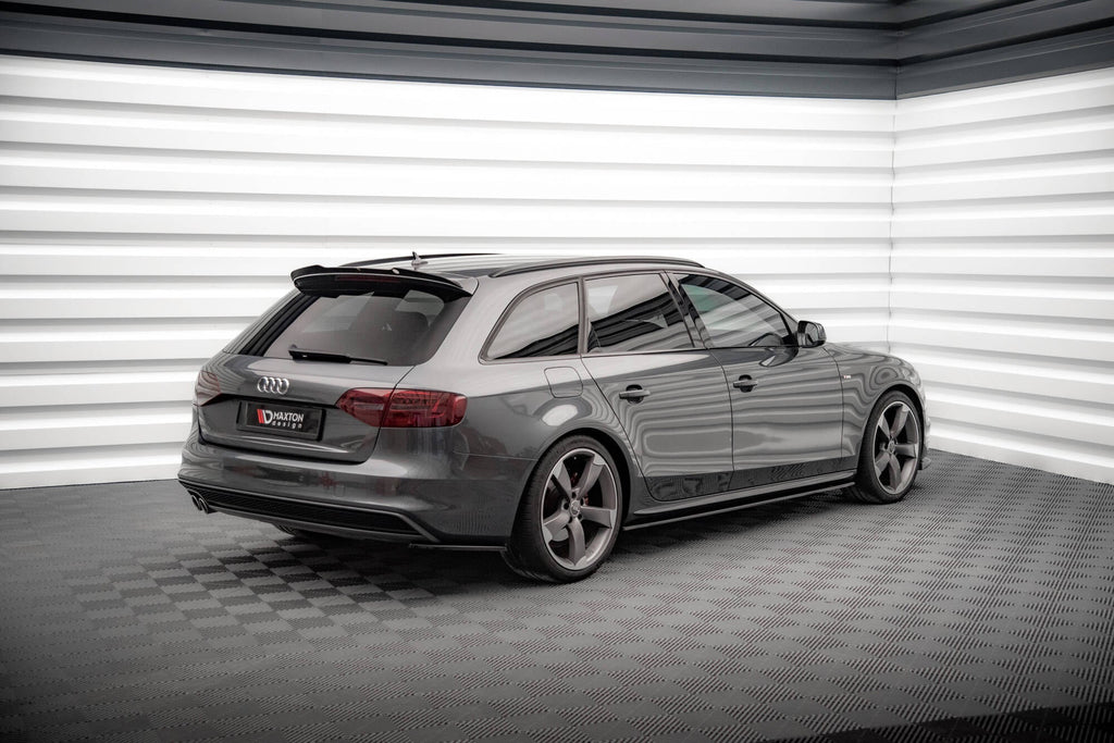 Splitters laterales traseros V.2 Audi A4 S-Line Avant B8 Facelift