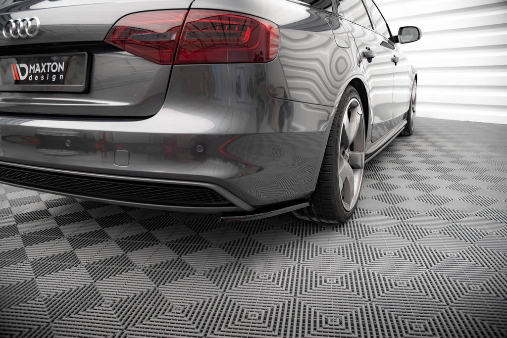Splitters laterales traseros V.2 Audi A4 S-Line Avant B8 Facelift