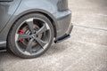 Splitters laterales traseros V.2 Audi RS3 8V Sportback