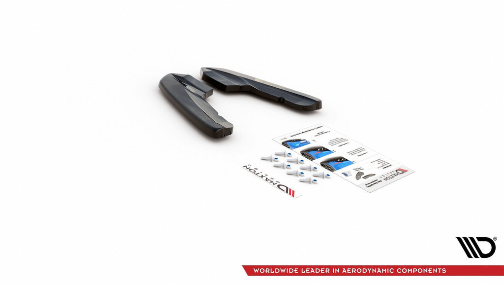 Splitters laterales traseros V.2 Audi RS3 8V Sportback