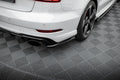 Splitters laterales traseros V.2 Audi RS3 Berlina / Sedán 8V Facelift