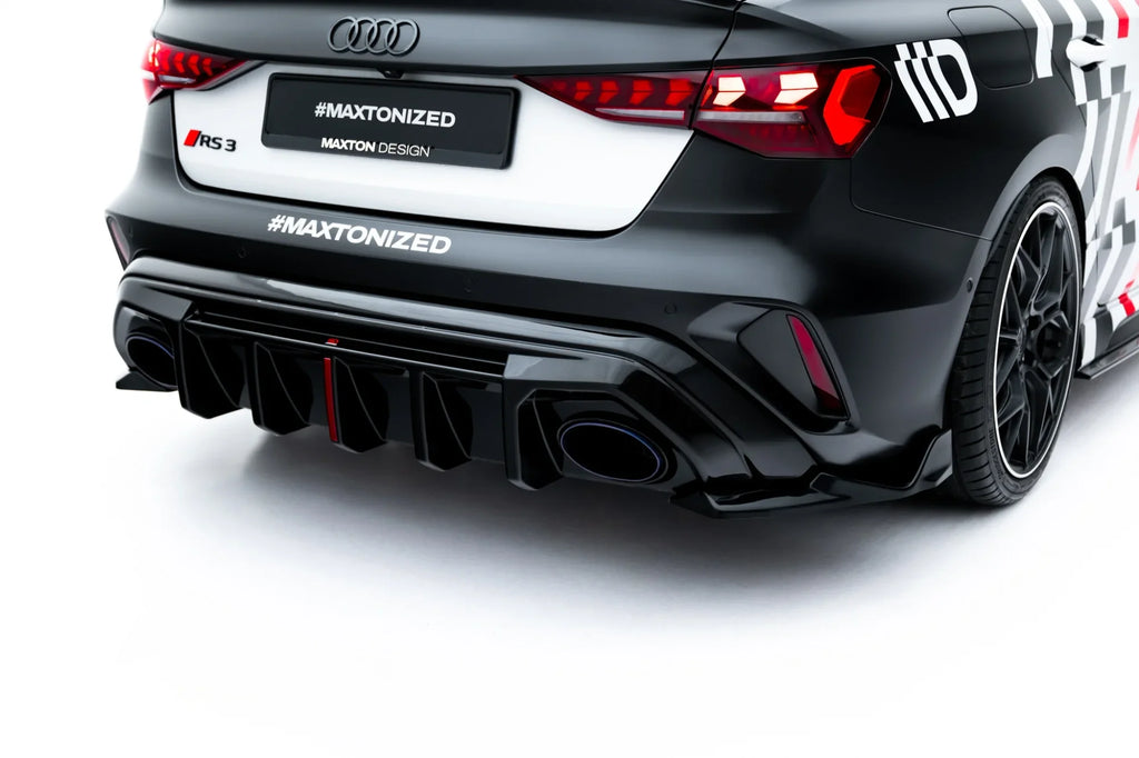 Splitters laterales traseros V.2 Audi RS3 Berlina / Sedán 8Y Facelift