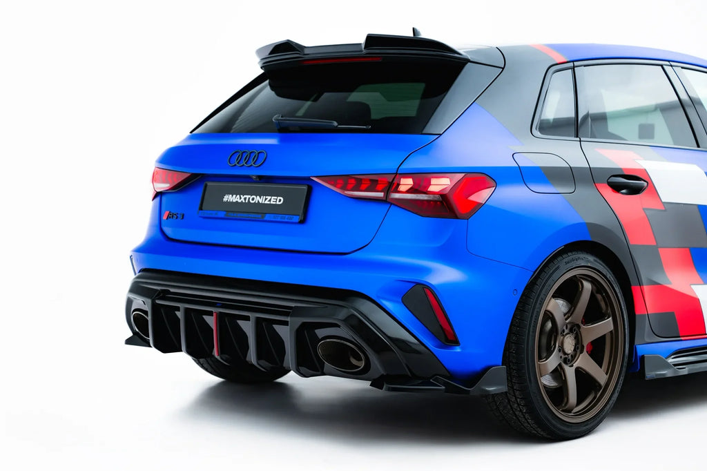 Splitters laterales traseros V.2 Audi RS3 Sportback 8Y Facelift