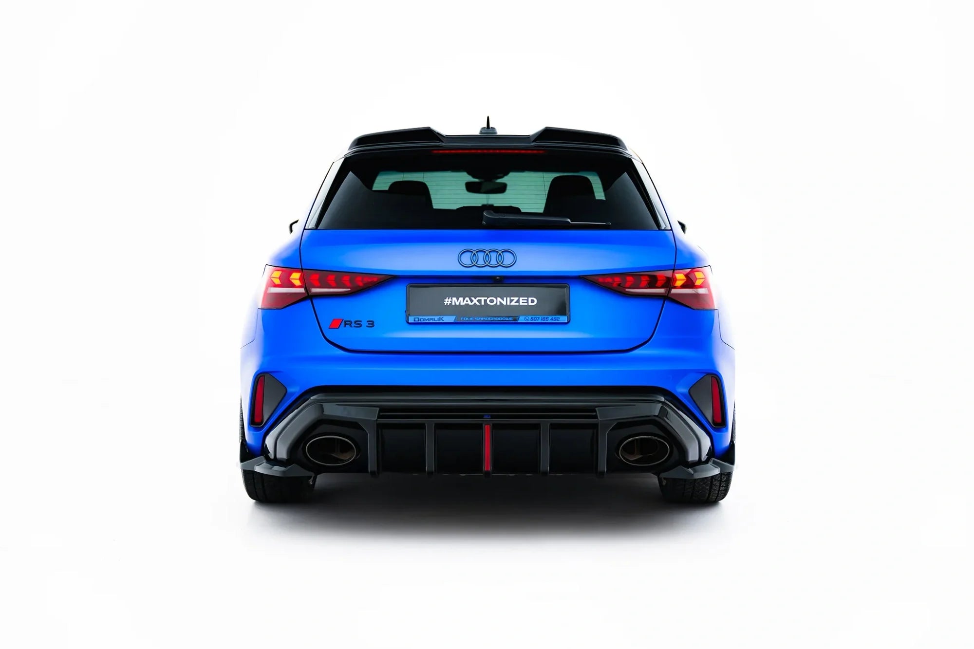 Splitters laterales traseros V.2 Audi RS3 Sportback 8Y Facelift