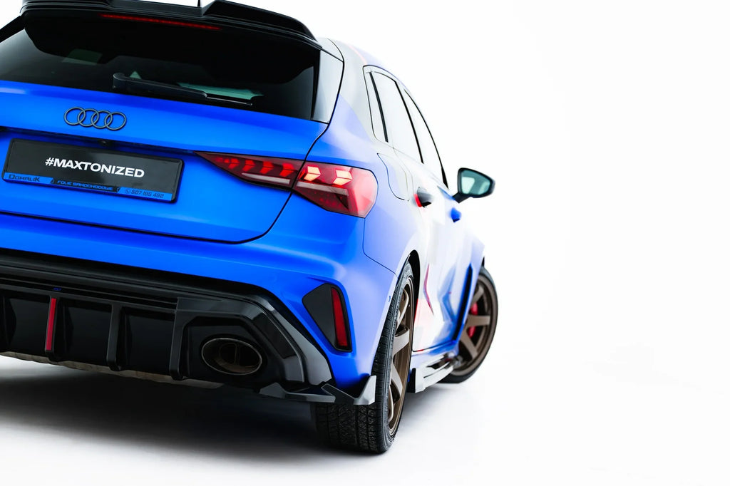 Splitters laterales traseros V.2 Audi RS3 Sportback 8Y Facelift