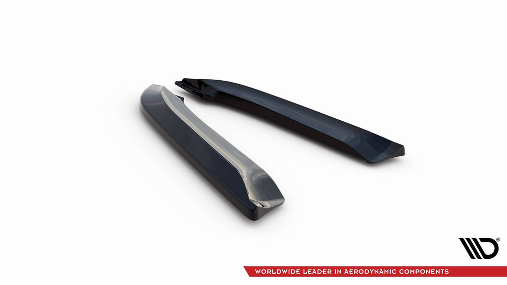 Splitters laterales traseros V.2 Audi RS4 Berlina / Sedán B7