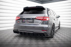 Splitters laterales traseros V.2 Audi S3 / A3 S-Line Sportback 8V Facelift
