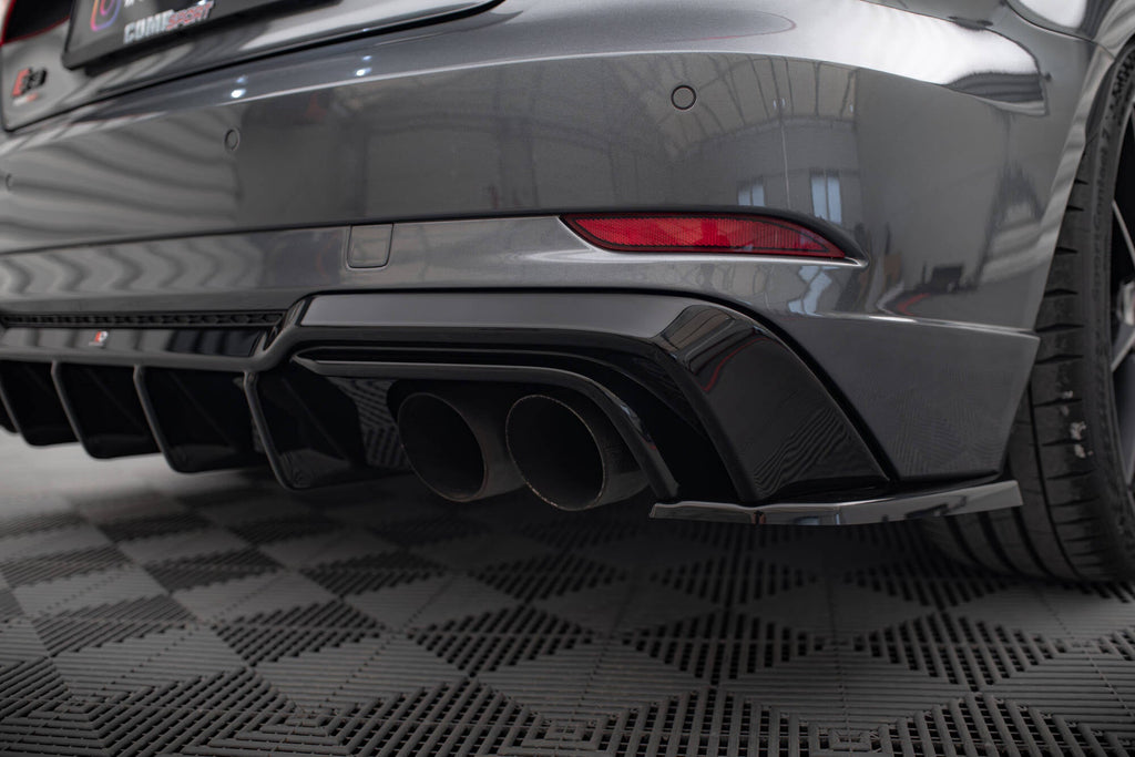 Splitters laterales traseros V.2 Audi S3 / A3 S-Line Sportback 8V Facelift