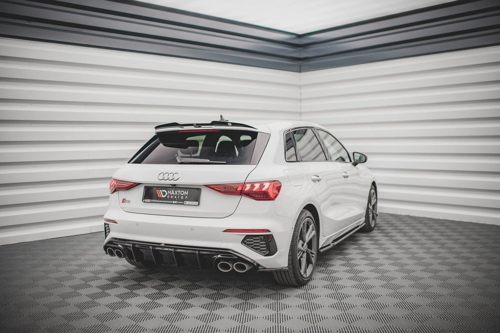 Splitters laterales traseros V.2 Audi S3 / A3 S-Line Sportback 8Y