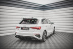 Splitters laterales traseros V.2 Audi S3 / A3 S-Line Sportback 8Y