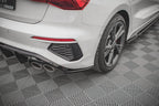 Splitters laterales traseros V.2 Audi S3 / A3 S-Line Sportback 8Y