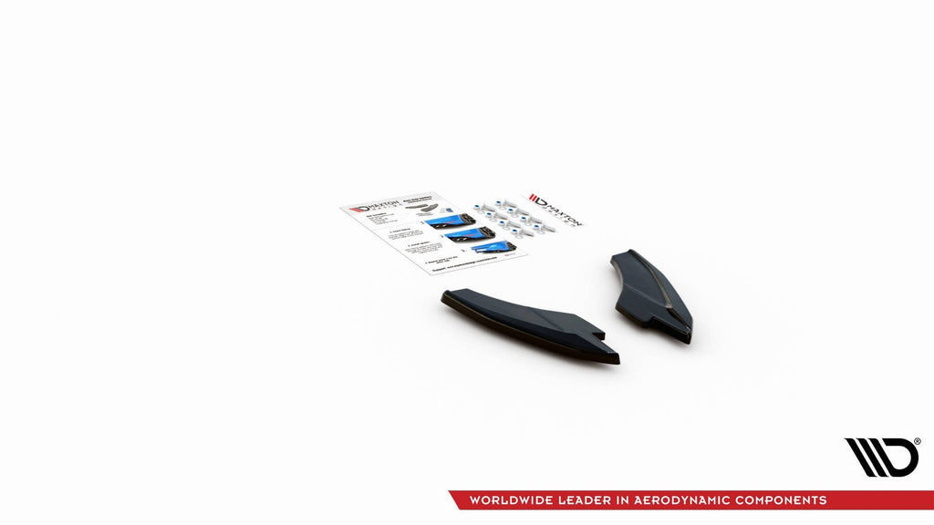 Splitters laterales traseros V.2 Audi S3 / A3 S-Line Sportback 8Y