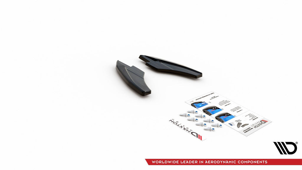 Splitters laterales traseros V.2 Audi S3 / A3 S-Line Sportback 8Y