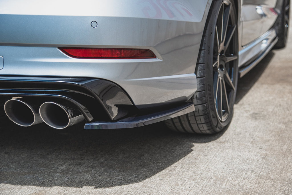 Splitters laterales traseros V.2 Audi S3 Berlina / Sedán 8V Facelift